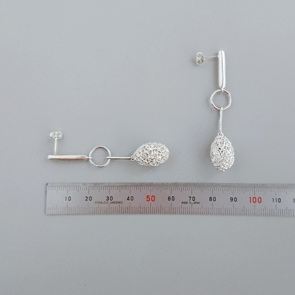 simple silver jewelry -p-024 4枚目の画像