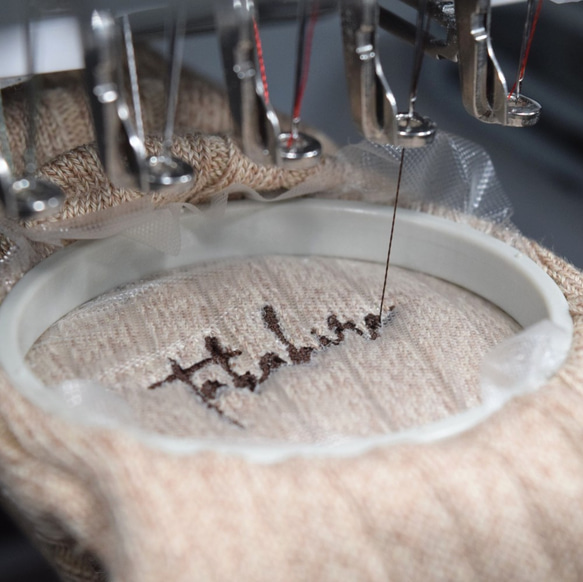 クリスマスギフトに◎メンズ 2足set刺繍ソックス【名入れ】男性 靴下 誕生日 8枚目の画像