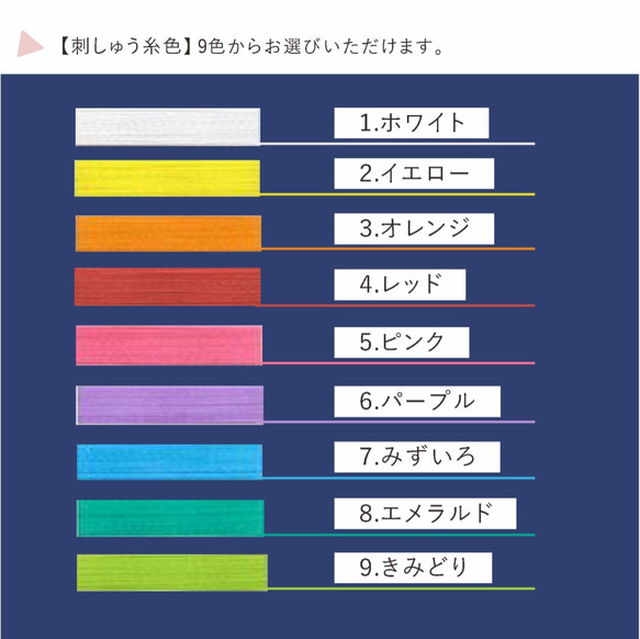 【名入れ】ずっと使える♪帆布のレッスンバッグ ネイビー【選べるワンポイント】 通学バッグ 入園入学 4枚目の画像