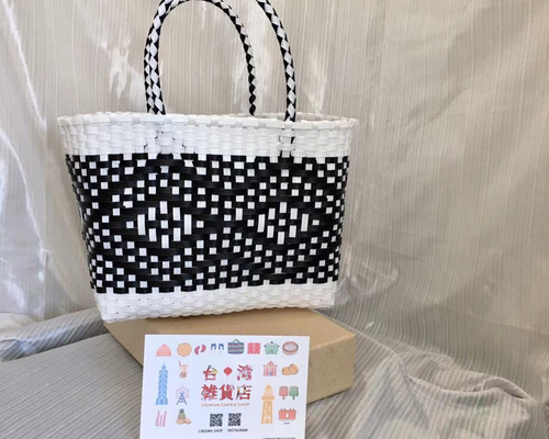台湾 カゴバッグ　1点もの‼️ 台湾 カゴバッグ1点もの‼️