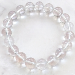 希少✨美品✨マニカラン水晶 希少マニカラン水晶10mmブレスレット クリアタイプ 天然石 Sheer