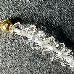 ハーキマーダイヤモンドクリスタルブレスレット 4枚目の画像