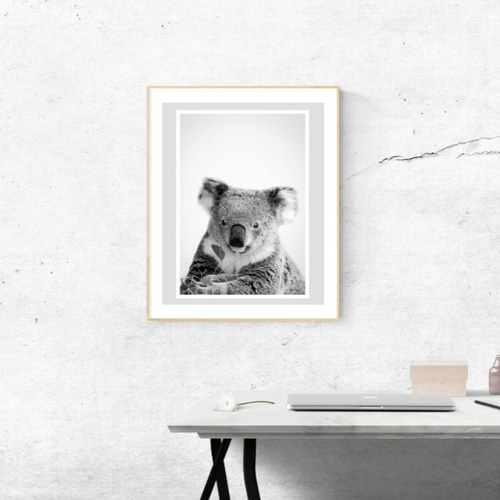 オーストラリア動物シリーズ☆コアラ モダンアート部屋インテリア