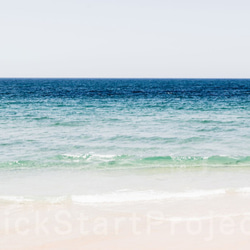 ビーチ 海と水平線 ポスター ミニマリストモダン 部屋 インテリア シンプル おしゃれ A3サイズ 7枚目の画像