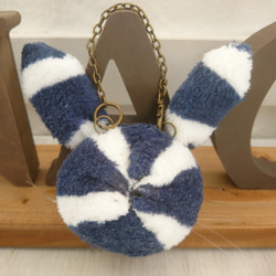 Usami mi Gogur Nyan這款包包魅力羊毛氈貓（深棕色） 第6張的照片