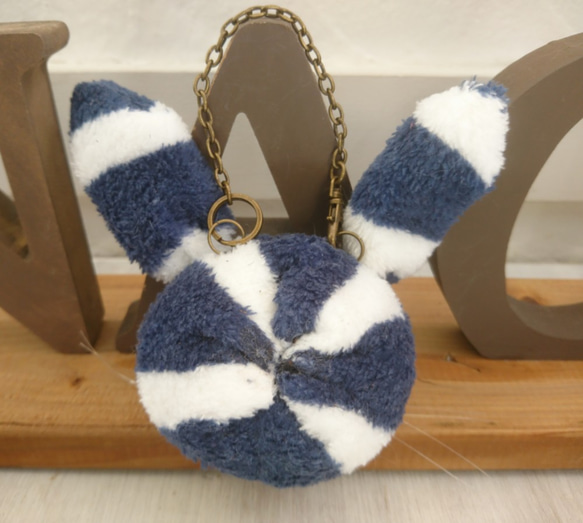 Usami mi Gogur Nyan這款包包魅力羊毛氈貓（深棕色） 第6張的照片
