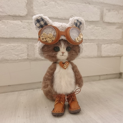 動物耳帽子付きドール 楽天市場】オビツ11 ぽんぽん ニット帽 帽子 キャップ 被り物 ob11 GSC