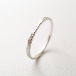 silver950/stone texture ring 第1張的照片