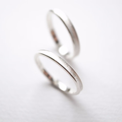 【pairing】Pt900/gloss ring 第5張的照片