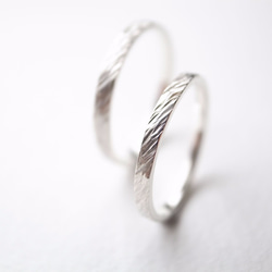 【pairing】Pt900/fur ring 第4張的照片