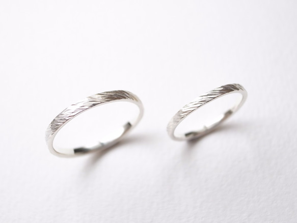 【pairing】Pt900/fur ring 第5張的照片