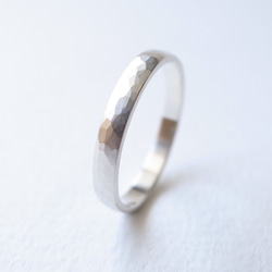 【pairing】K18YG・silver950/tsuchime maru ring 第4張的照片