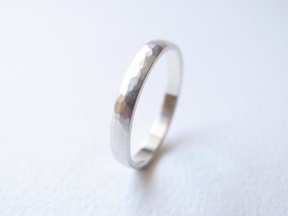 【pairing】K18YG・silver950/tsuchime maru ring 第4張的照片