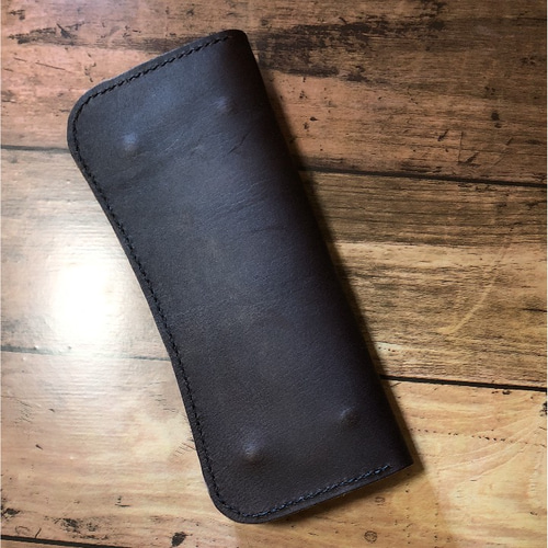 PELLE SHIN 本革レザー トラッカーウォレット 長財布（メンズ） PELL