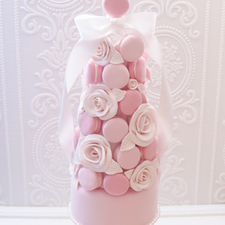 ピンクマカロンタワー】Pink Love Macaron Tower - 【Kitty
