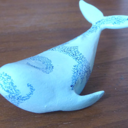 mugen-karakusa クジラ（水色×青） 1枚目の画像