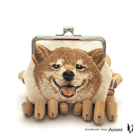 ◇ 可愛的柴犬 ☆ Gamaguchi Pouch 10.5cm ◇ Generated C 第1張的照片