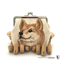 ◇ 可愛的柴犬 ☆ Gamaguchi Pouch 10.5cm ◇ Generated C 第2張的照片