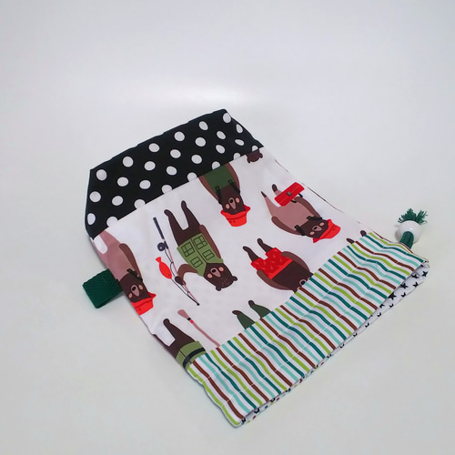 コップ袋 巾着 くまさん その他入園グッズ cantik 通販 8449725