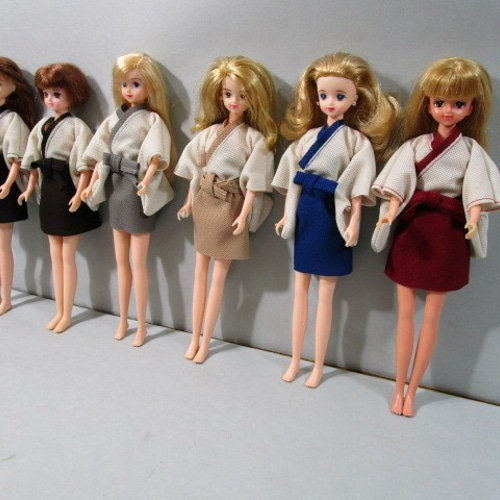 ジェニーちゃん用巫女衣装ミニ6色セット その他人形 jennyejanny1 