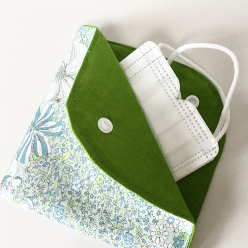 リバティ ジューンストライプ マスクケース その他ファッション雑貨