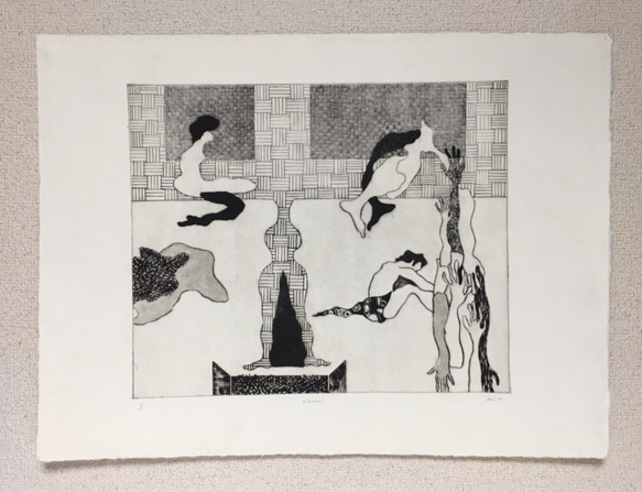 nikutai／銅版画 1枚目の画像