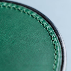 Coin Man 駒縫零錢圓盒 Italian leather buttero 第4張的照片