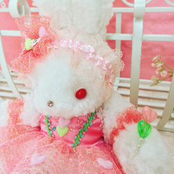 送料無料/バレエ衣装/トゥシューズ/うさぎぬいぐるみ/ゆめかわいい