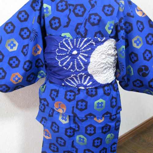 1457★浴衣 藍染 本染め 12枚セット おまとめ リメイク素材 ゆかた 1457☆浴衣 藍染 本染め 12枚セット おまとめ リメイク素材 ゆかた