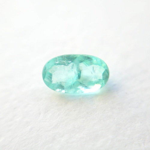 ☆パライバトルマリン0.517ct オーバルミックスカット [希少