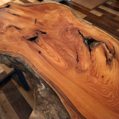 欅 けやき ローテーブル (アトリエ一本道) 新築 座卓 ローテーブル