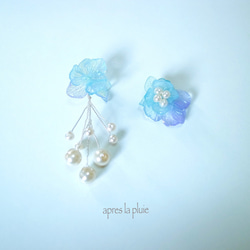 e09134様。°order...pierce/earring...聖なる夜／apres la pluie 1枚目の画像