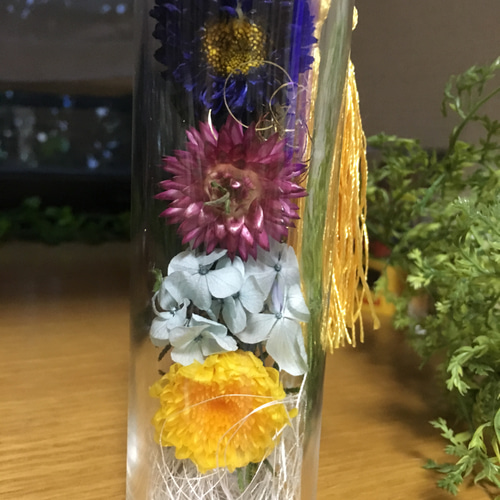 最高 仏花ハーバリウム 2本セット ハーバリウム・植物標本 花・観葉植物