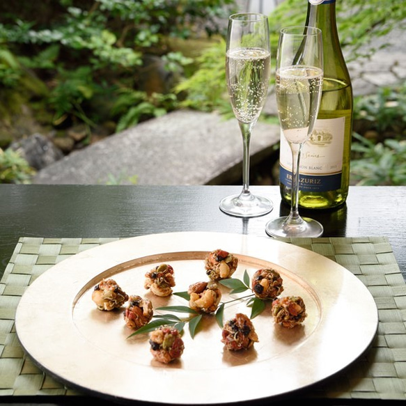 料亭のちりめんナッツ(8個入)1999002　　京都 料亭 自宅用 ご褒美 プレゼント アーモンド カシューナッツ 2枚目の画像