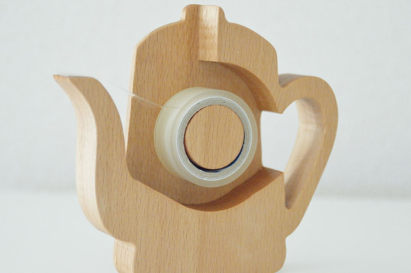 コーヒーポットテープカッター(セロテープ可能タイプ) 4枚目の画像