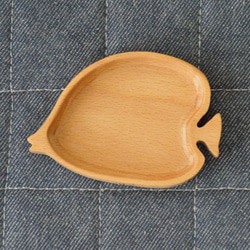 wood dish fish(さかなのお皿) no262 1枚目の画像