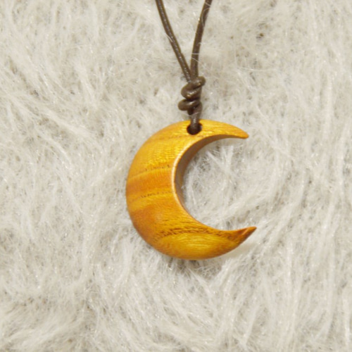 wood bright moon（三日月のネックレス） ネックレス
