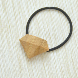 bamboo-diamondcutヘアゴム 2枚目の画像