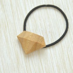 bamboo-diamondcutヘアゴム 3枚目の画像
