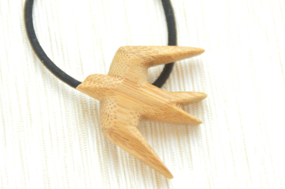 bamboo-swallowヘアゴム 1枚目の画像