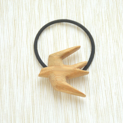 bamboo-swallowヘアゴム 2枚目の画像