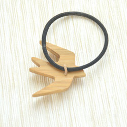 bamboo-swallowヘアゴム 3枚目の画像