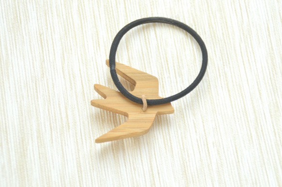 bamboo-swallowヘアゴム 3枚目の画像