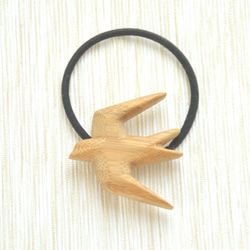 bamboo-swallowヘアゴム 4枚目の画像