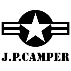 (小)カッティングシート ステッカー 国際マーク エアフォース CAMPER 1枚目の画像