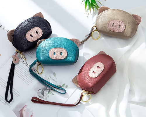 みーちゃん 【新品未使用】　大峽製鞄　ダブルファスナーケース・ミニ 0975-3-cdv-oki_086823db-022a-