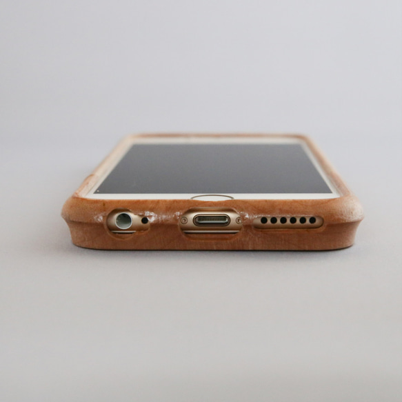 定做！ [iPhone 5 至 13 免費維修保證] iPhone 天然木實木保護殼 第4張的照片