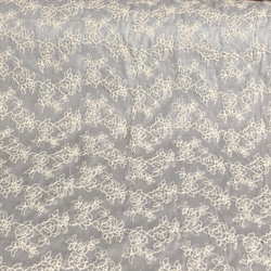 定形郵便送料無料／日本製・2色セット・薔薇刺繍綿レース生地　各96×50cm Ｒ 4枚目の画像