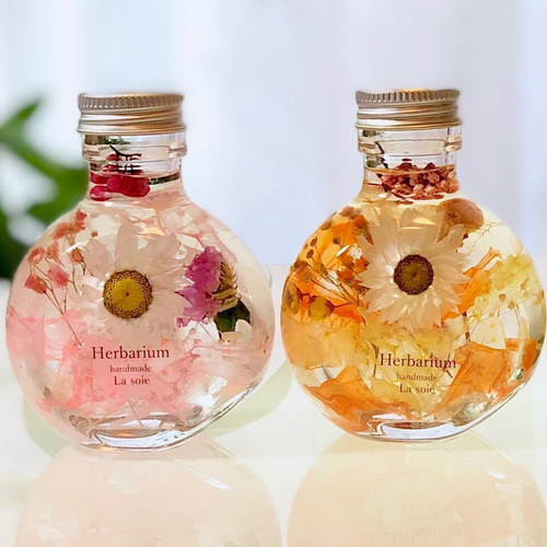 ◆ハーバリウム　288 華やかな染めバラのbottle ¨*:✼.。 ◇ハーバリウム 288 華やかな染めバラのbottle ¨*:✼.。 華やかな
