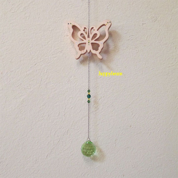 [Yasuu21像訂貨]木蝴蝶吊牌（WN /綠） 第1張的照片